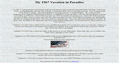 Desktop Screenshot of 1967vacation.westescalante.com