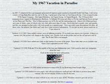 Tablet Screenshot of 1967vacation.westescalante.com